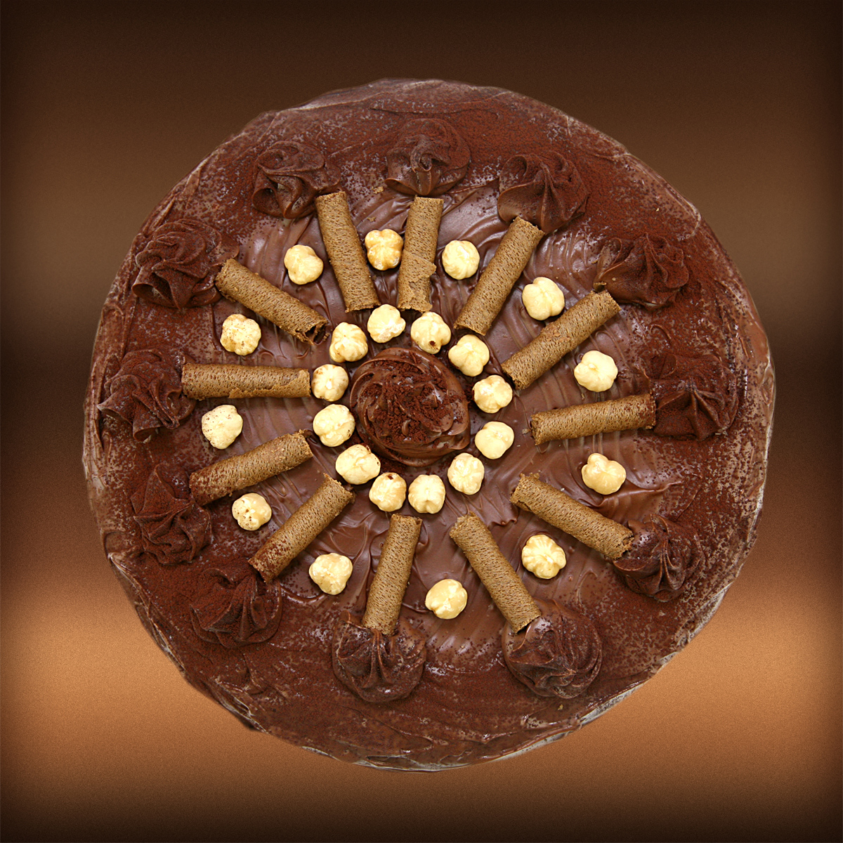 Nutella & Hazelnut Cake - Click Image to Close