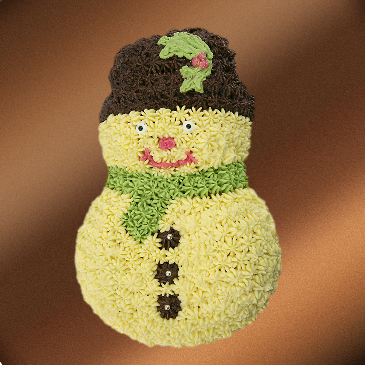 Snowman Cake - Click Image to Close